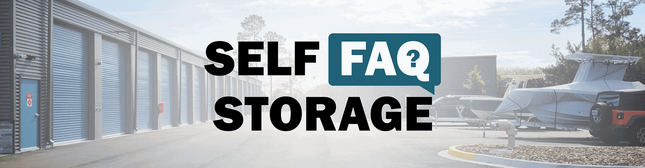 self storage faq